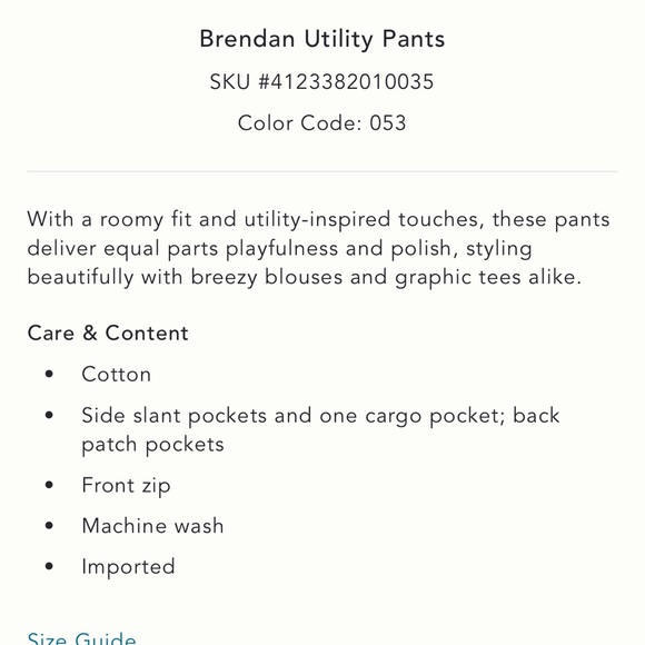 Anthropologie Brandan utility pant in lilac - Picture 13 of 14